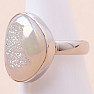 Druzy Achat Angelic Aura Ring Silber Ag 925 R485