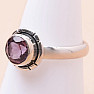 Amethyst geschliffener Ring Silber Ag 925 59721