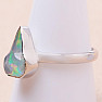 Opal Äthiopischer Rohring Silber Ag 925 LOT60