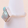 Opal Äthiopischer Rohring Silber Ag 925 LOT61