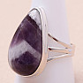 Amethyst Chevron-Ring Silber Ag 925 R683