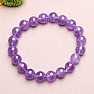 Amethyst-Lavendel-Perlenarmband