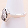 Herkimer Diamantring Silber Ag 925 LOT79