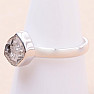 Herkimer Diamantring Silber Ag 925 LOT81