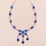 Lapislazuli Collier Silber Ag 925 89982