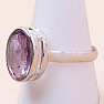 Amethyst Rose de France Ring Silber Ag 925 93040