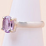 Amethyst Rose de France Ring Silber Ag 925 93062