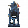 Time Guardian Dragon Statuette und Uhr