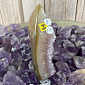 Amethyst mit Achatspitze - Obelisk KO5