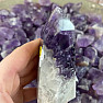 Amethyst-Chevron-Brasilienspitze - Obelisk KO3