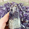 Amethyst-Chevron-Brasilienspitze - Obelisk KO1