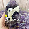 Amethyst-Chevron-Brasilienspitze - Obelisk KO5