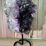 Amethyst-Druse am Stand Nr. 14