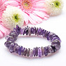 Amethyst Violett Scheibenarmband Extra Qualität