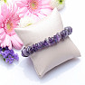 Amethyst Violett Scheibenarmband Extra Qualität