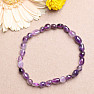 Amethyst-Armband aus Ovalen