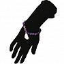 Amethyst extra Armband gehackt mit Herz