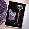 Amethyst-Herzform-Massageroller und Gua Sha-Geschenkset