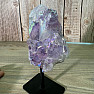 Amethyst-Titan-Aura-Druza auf Stand 9