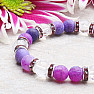 Kristallviolettes Bergkristallarmband RB Design 64