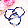 Armband aus Lapislazuli und Keshi-Perle RB Design 157