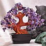 Amethyst-Bonsai – Heim- und Bürodekoration