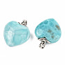 Larimar-Anhänger Herz Ag 925