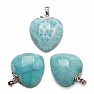 Larimar-Anhänger Herz Ag 925