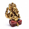 Feng Shui Statue von Ganesha in Goldfarbe 18 cm