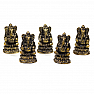 Feng Shui Statue von Ganesha Messingminiatur