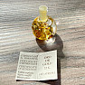 Flasche mit Gold - Dekoflasche 3 cm