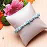 Larimar-Armband gehackt mit Herzen