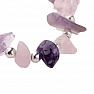 Amethyst und Roségold Armband extra gehackt