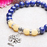 Lapislazuli mit Jade und Lebensbaum Armband RB Design 67