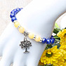 Lapislazuli mit Jade und Lebensbaum Armband RB Design 67