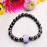 Charm mit schwarzem Obsidian-Armband RB Design 71