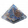 Orgonitpyramide mit Lapislazuli