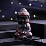 Buddha-Statue aus Granat