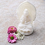 Feng Shui Kuan Yin Alabaster-Statuette