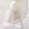 Feng Shui Kuan Yin Alabaster-Statuette