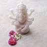 Feng Shui Ganesha Statue aus Alabaster