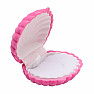 Samt-Geschenkbox Shell in Pink